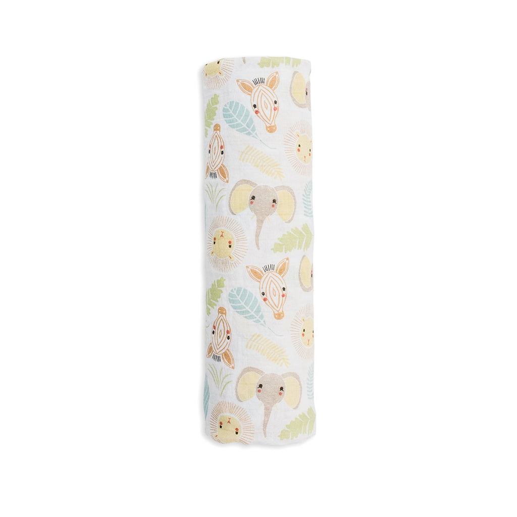 Lulujo - Jungle Cotton Swaddle