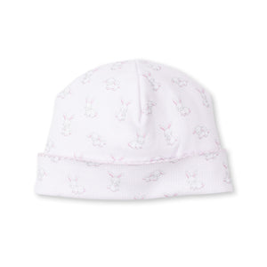 Kissy Kissy - Gingham Bunnies Print Hat - Pink