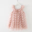 Stardust and Glitter-Butterfly Dress-Camel Pink