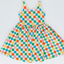 Good Apples-Sleeveless Twirl Dress in Party Checkers