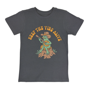 Tiny Whales-T-shirt-Keep The Vibes Alive
