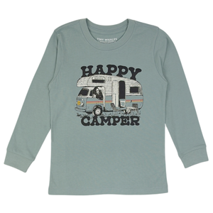 Tiny Whales-Happy Camper Long Sleeve