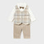 Mayoral-Vest Shirt Pants Set