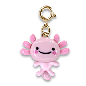 CHARM IT! -Gold Swivel Axolotl Charm