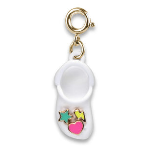 CHARM IT!-Gold Rubber Clog Charm