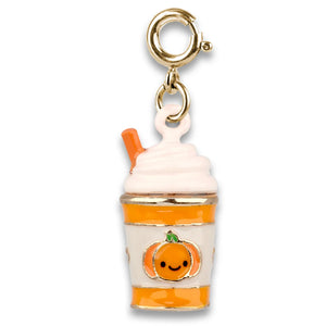 CHARM IT!-Gold Pumpkin Spice Latte Charm