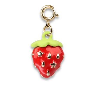 CHARM IT!-Gold Strawberry Charm