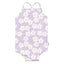 Green Sprouts -Easy-Change Eco Swimsuit-Light Lavender Blossoms