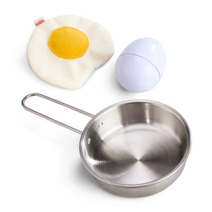 Haba-Creative Play – Fried Egg and Pan Play Food Set