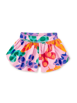 Tea Collection-Sporty Petal Shorts-Butterfly Spots