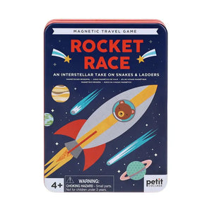 Chronicle Books-Rocket Race Magnetic Travel Game