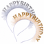 Stardust and Glitter-Happy Birthday Headband