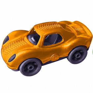 Green Toys-Recycled Metal Race Car-Gold