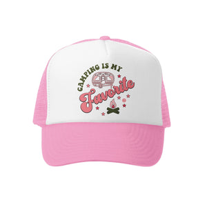 Grom Squad -Camping Is My Favorite-Pink