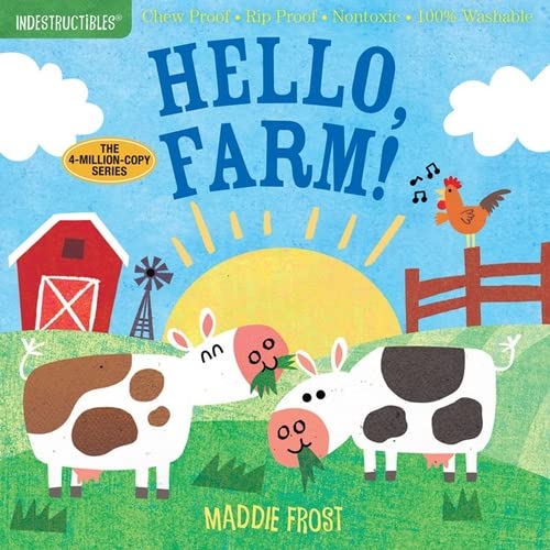 Indestructibles Book-Hello Farm