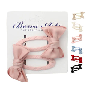 Bows Art-Satin Bow Pop Clips