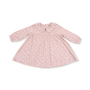 Angel Dear-Peter Pan Collar Dress-Carrie Floral Pink