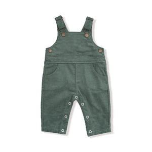 Angel Dear-Classic Overalls-Dark Ivy