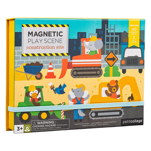 Chronicle Books-Construction Site Magnetic Play Scene