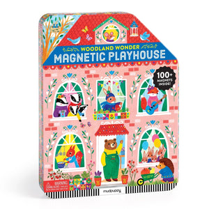 Chronicle Books-Woodland Wonder Magnetic Playhouse