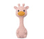 Three Hearts-Giraffe Rattle-Misty Rose