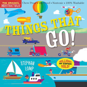 Indestructibles Book-Things That Go