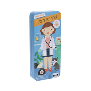Chronicle Books-Shine Bright At the Vet Magnetic Dress Up