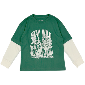 Tiny Whales-Stay Wild Long Sleeve