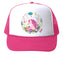 Bubu-Trucker Hat-Unicorn Flowers