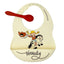 Ore - Fresh and Messy Silicone Bib and Spoon Set - Howdy Cowgirl