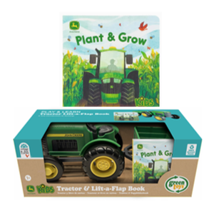 Green Toys-John Deere Tractor and Book