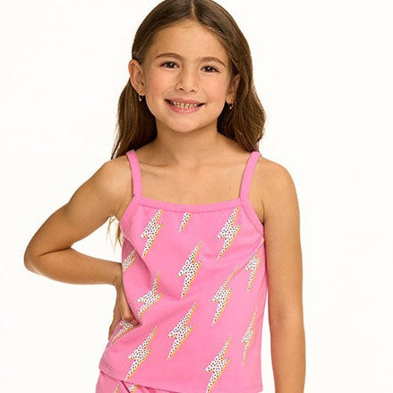 Chaser-Mae Tank Top-Bubble Gum