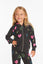 Chaser-Cozy Knit Zip Up Hoodie-Neon Hearts and Smiles
