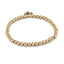 CHARM IT! - 4mm Gold Bead Bracelet