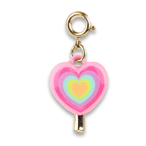 CHARM IT! -Gold Heart Lollipop Charm