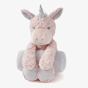 Elegant Baby-Bedtime Huggie Plush Toy-Swirl Unicorn