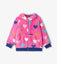 Hatley - Girls Hearts Fleece Zip-Up Hoodie