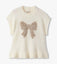 Hatley-Girls Gold Bow Everywhere Sweater Vest