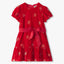 Hatley -Girls Star Sequins Velvet Dress