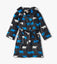 Hatley -Boys Polar Bear Silhouette Fuzzy Fleece Robe
