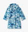 Hatley -Dino Silhouette Fuzzy Fleece Robe