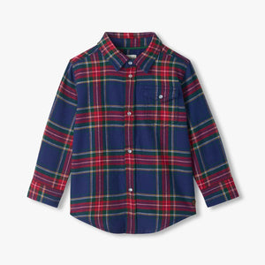 Hatley -Boys Classic Plaid Button Down Shirt