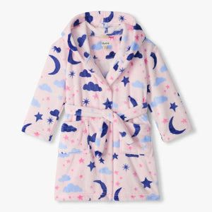Hatley -Night Sky Fuzzy Fleece Robe