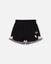 Deux Par Deux-Crinkle Short With Frills