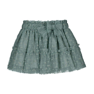 Mayoral-Tulle Skirt-Bayleaf