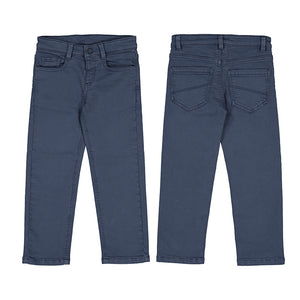 Mayoral-Straight Leg Pants-Steel