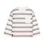Mayoral-Long Sleeve Stripe Shirt-Cream