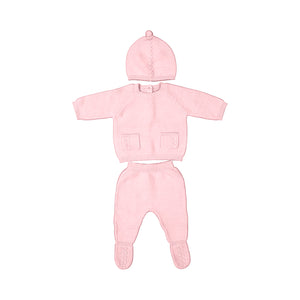Mayoral-3 Piece Knit Set-Crystal