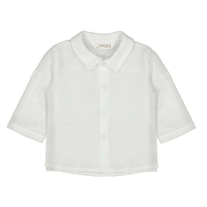 Mayoral-Knit Shirt-White
