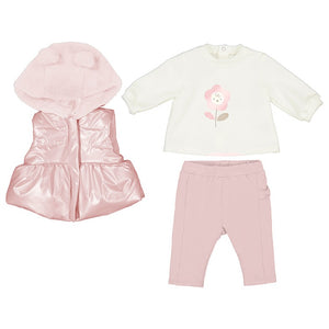 Mayoral-Combined Tracksuit-Baby Rose